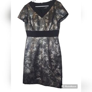Alex Marie Black & Silver Dress